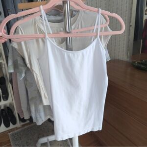 By Together Seamless regular length white cami